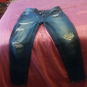 High waist boyfriend jeans